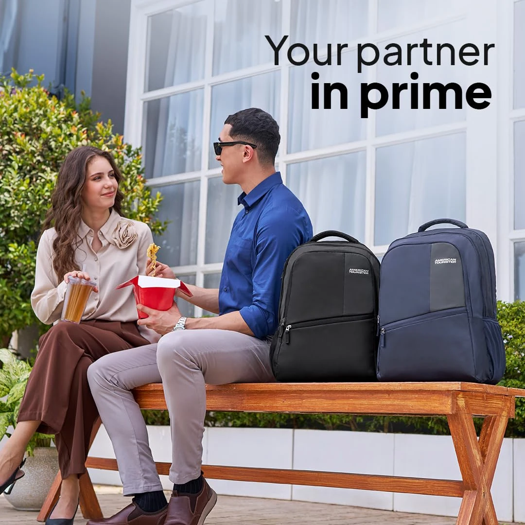 American Tourister Valex Laptop Backpack: 28L, 17-inch Laptop Compartment - Image 2