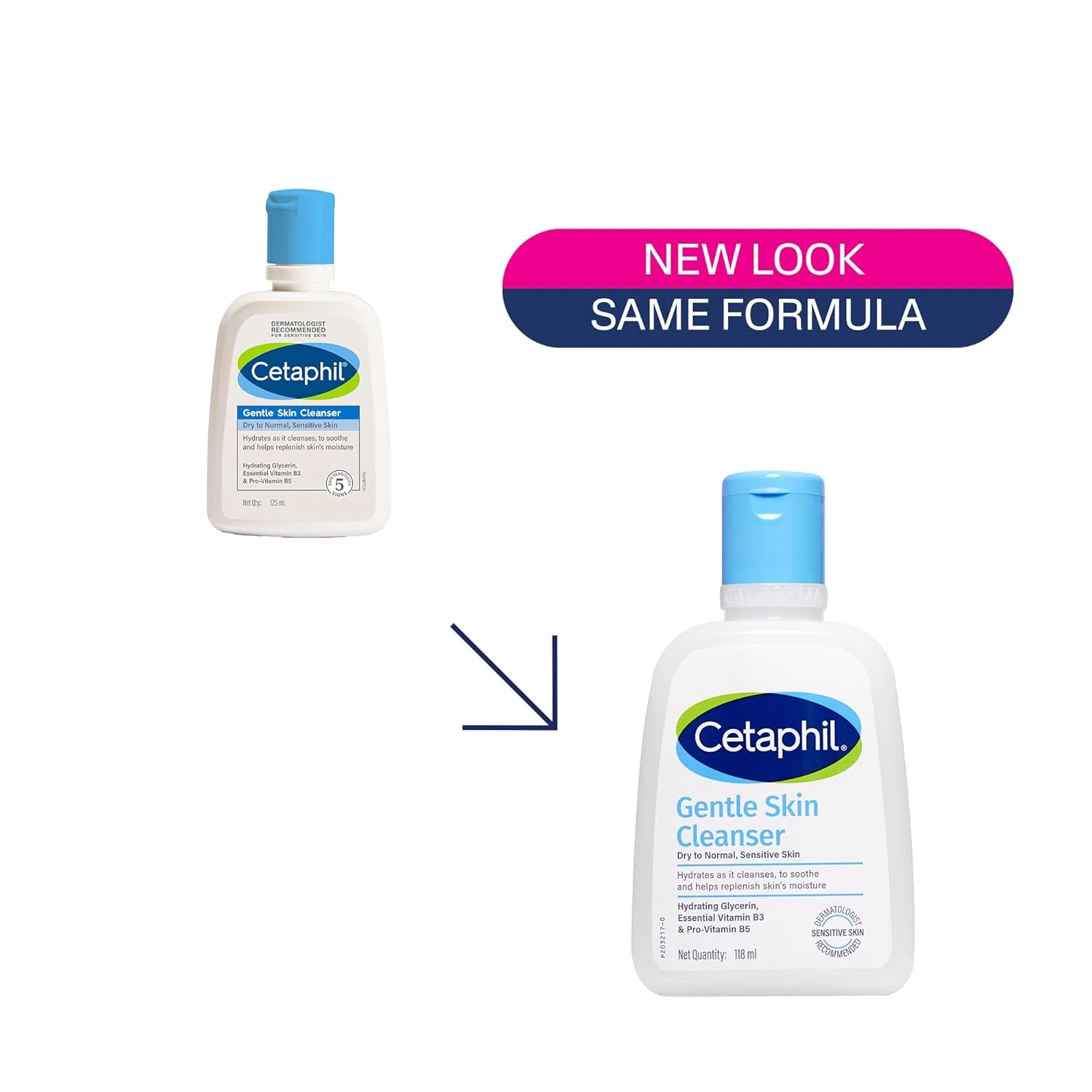 Cetaphil Gentle Skin Cleanser: Hydrating Face Wash with Niacinamide & Vitamin B5 - Image 5