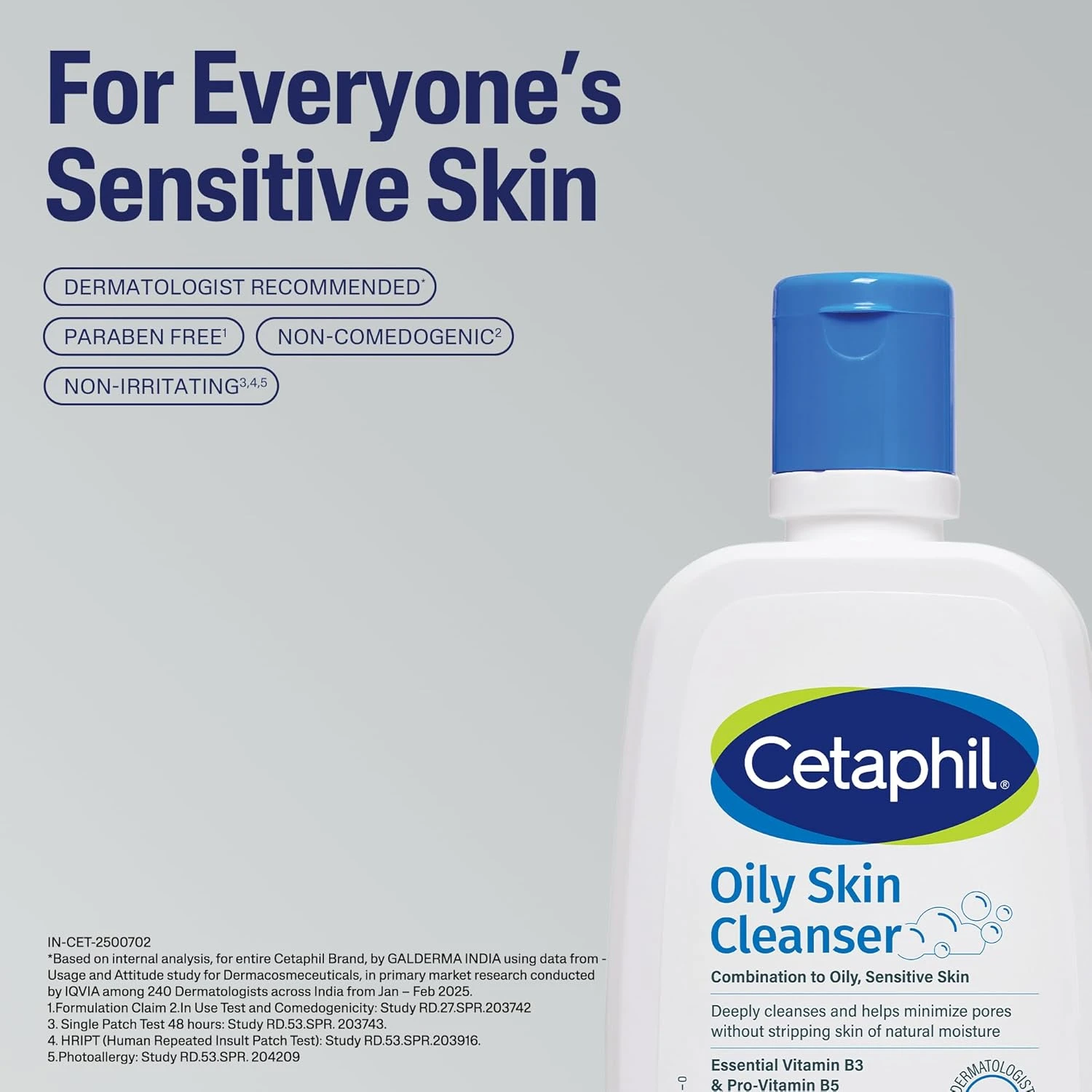 Cetaphil Oily Skin Cleanser: Deep Cleansing Face Wash for Oily & Acne-Prone Skin - Image 4