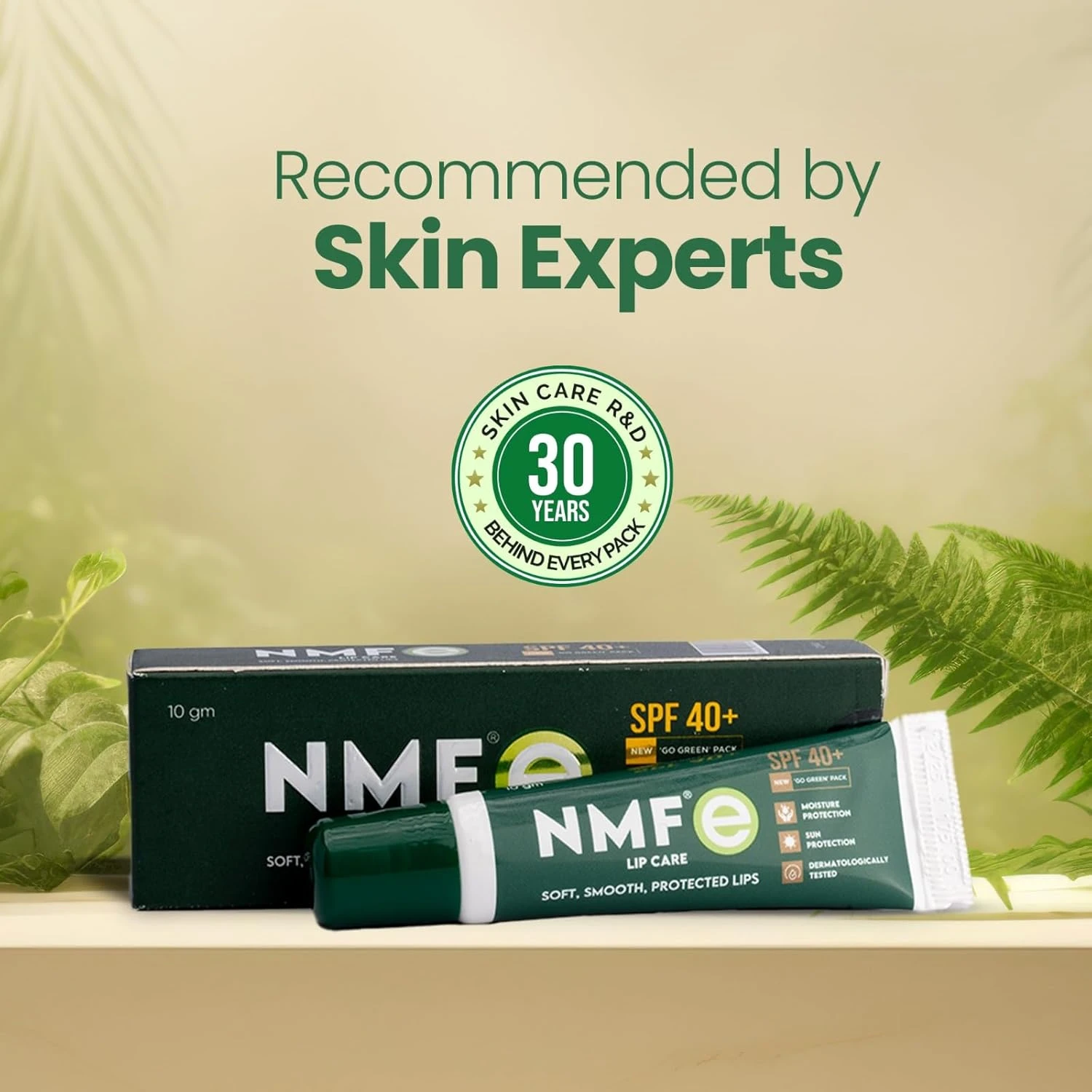 NMFe Moisturising Lip Care SPF 40+: Aloe Vera & Vitamin E Lip Balm - Image 2