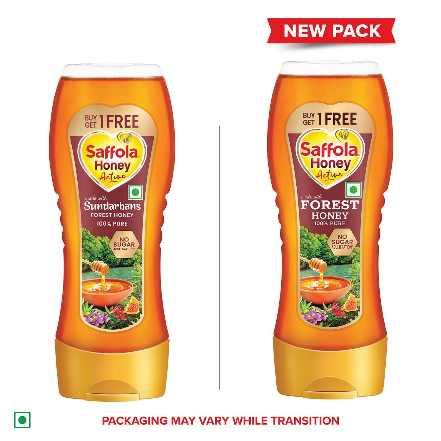Saffola Honey Active: 100% Pure Sundarban Forest Honey - Image 2
