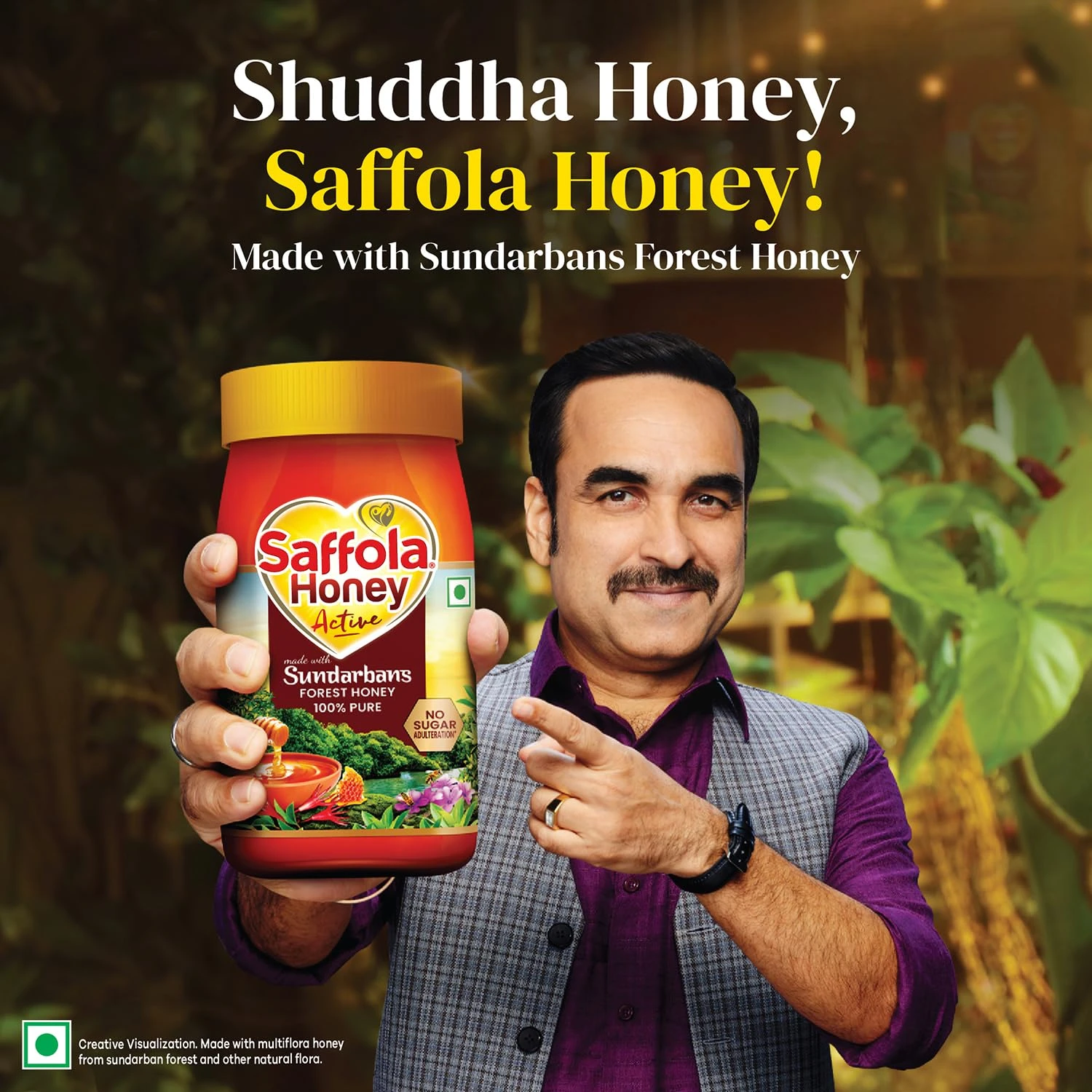 Saffola Honey Active: 100% Pure Sundarban Forest Honey - Image 3