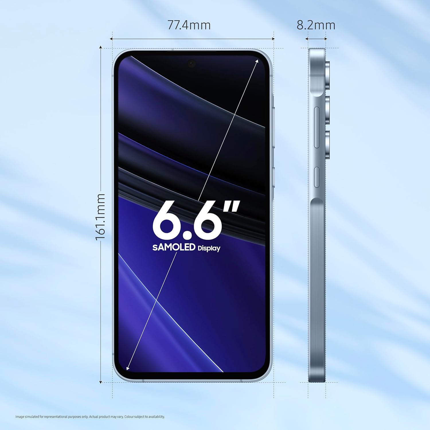 Samsung Galaxy A55 5G: Iceblue, 8GB RAM, 256GB Storage - Image 11