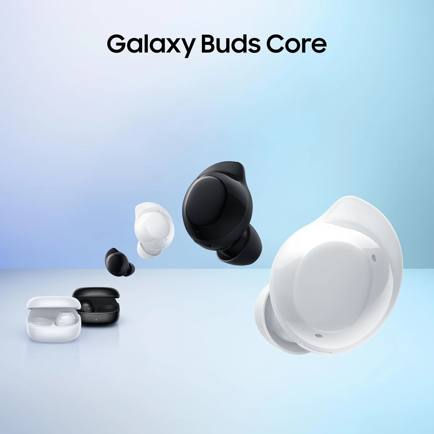 Samsung Galaxy Buds Core: Galaxy AI Enabled TWS with ANC, 6 Mics & 35H Battery - Image 2